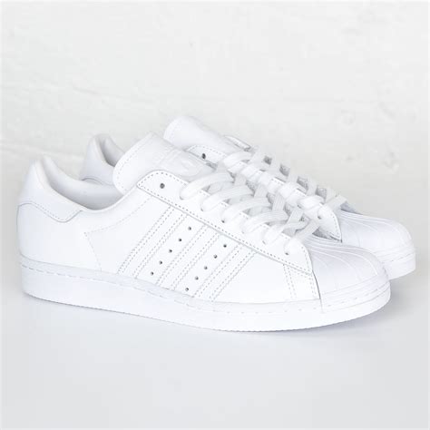 Adidas superstars all white